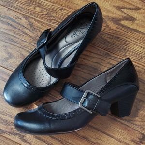 Black Mary Janes Life Stride Shoes